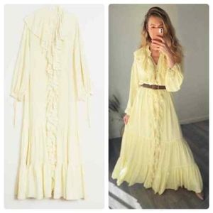 Mango oversized maxi dress.